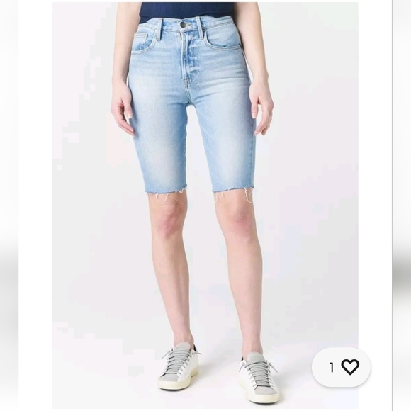 Frame NWTs Le Vintage Bermuda Shorts - Picture 3 of 9